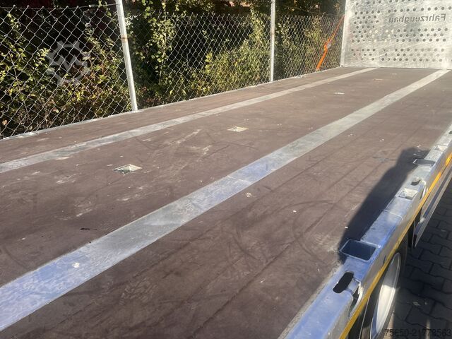 Open trailer Möslein T 3 Plato 8,6 m  3 Achs Jumbo- Plato- Anhänger 8,60 m, Mega