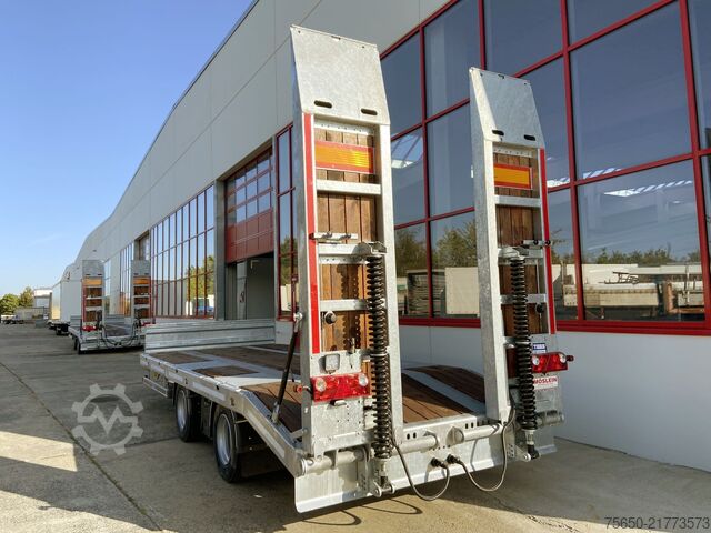 Low loader trailer Möslein TT 21-6,5  21 t Tandemtieflader, Luftgefedert, NEU
