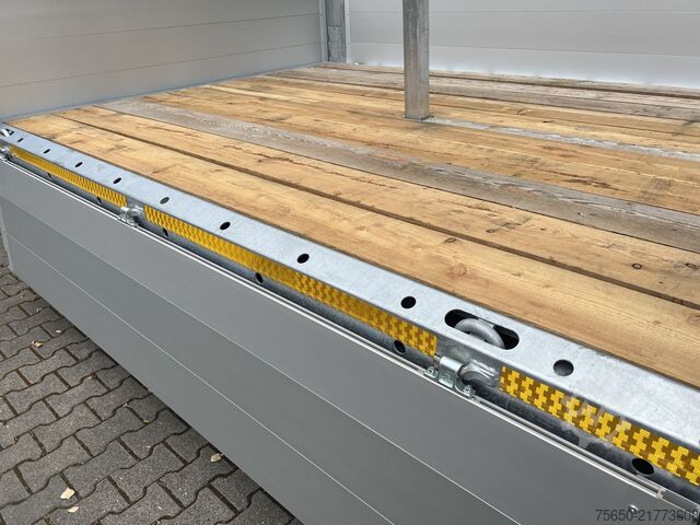 Open trailer Möslein THT 14,4 G 7,20 L  14,4 t Tandem- Pritschenanhänger- Tieflader