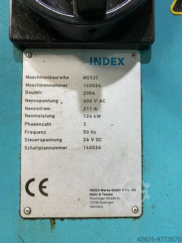 CNC multi-spindle automatic lathe INDEX MS52C