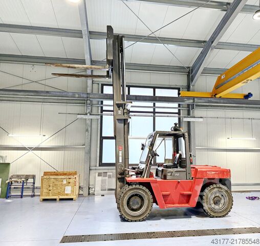 Forklift, industrial truck, rough terrain forklift HC Hangcha EP Equipment 8000 kg - CPCD 80 HW 14