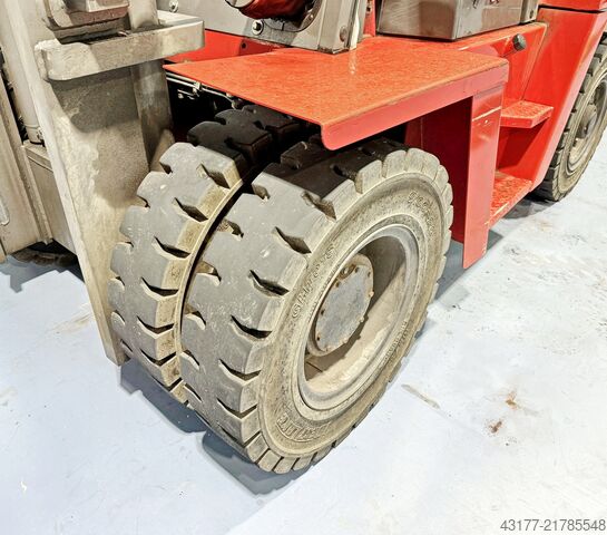 Forklift, industrial truck, rough terrain forklift HC Hangcha EP Equipment 8000 kg - CPCD 80 HW 14