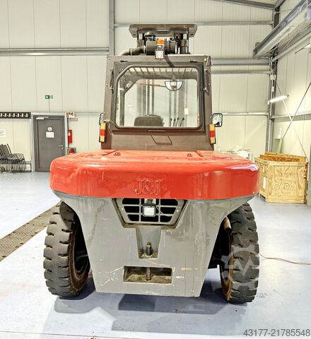 Forklift, industrial truck, rough terrain forklift HC Hangcha EP Equipment 8000 kg - CPCD 80 HW 14