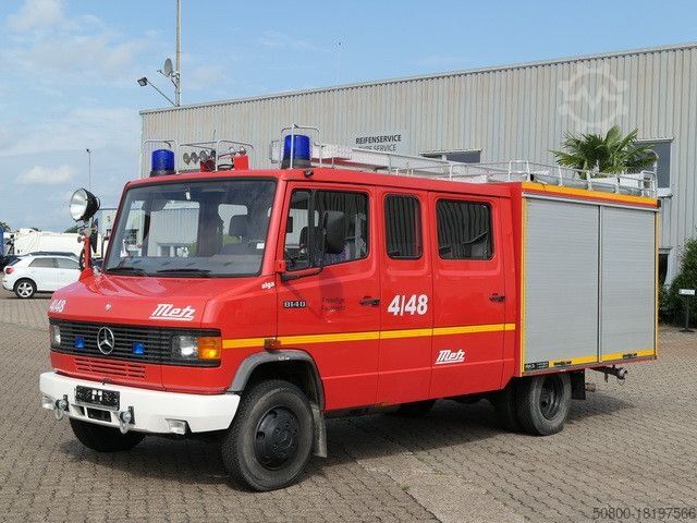 Sonderausbau-Transporter MERCEDES-BENZ 814 D/Feuerwehr/Metz/Wassertank/Pumpe