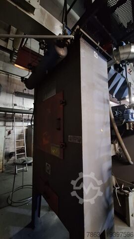 Drum blaster with rubber belt, blasting COGEIM TG1-3078