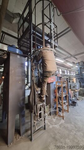 Drum blaster with rubber belt, blasting COGEIM TG1-3078