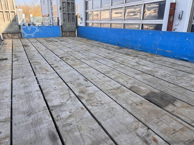 Low loader trailer Humbaur HBTZ 136224 TA-BS  13,6 t Tandemtieflader