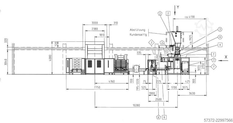 Paper Sack Palletiser Chronos Richardson CR400