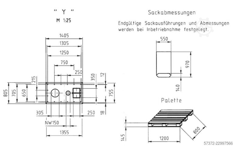 Paper Sack Palletiser Chronos Richardson CR400