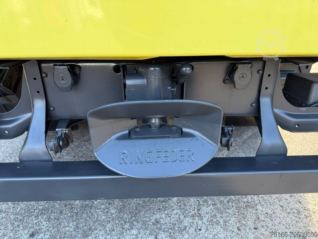 Curtain sider van MERCEDES-BENZ ATEGO 818 L Getränke-FZG 4,40 m*AHK*Diff-Sperre