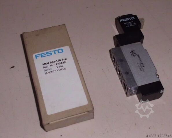 magnetic valve Festo MEH-5/2-1/8-P-B