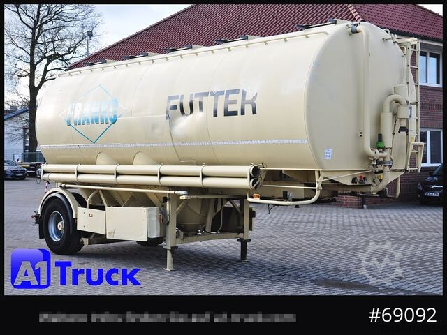 Siloauflieger FELDBINDER Welgro, 36m³, Silo  5 Kammern, Lenkachse,