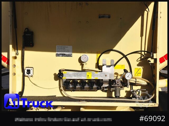 Siloauflieger FELDBINDER Welgro, 36m³, Silo  5 Kammern, Lenkachse,