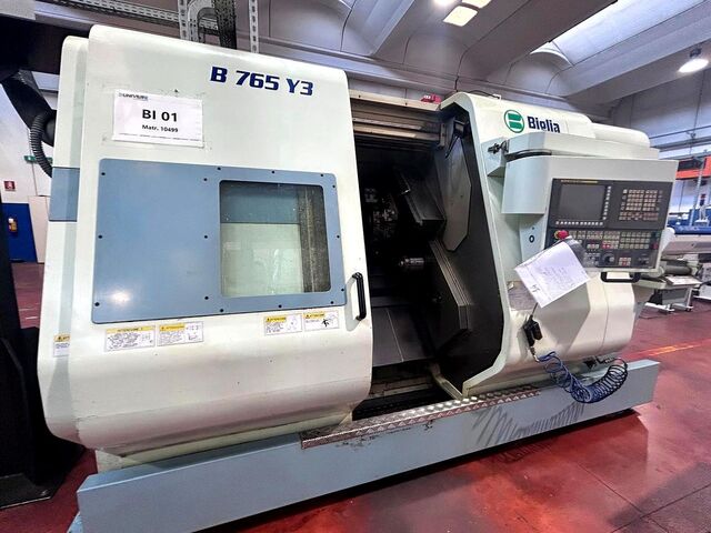 CNC turning and milling center BIGLIA B 765Y3