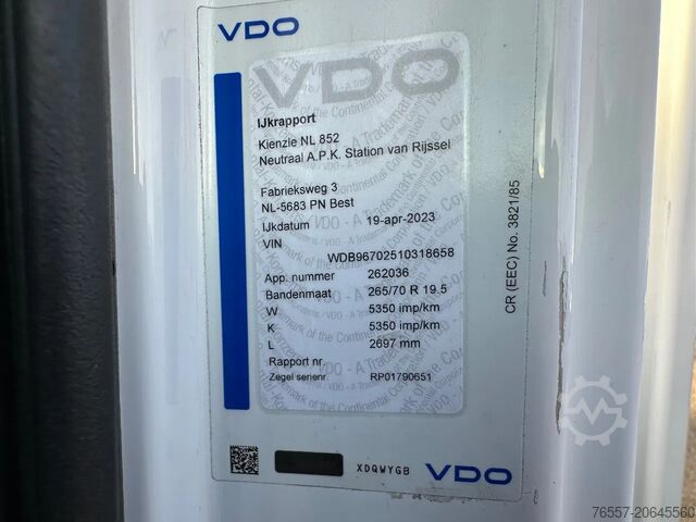 Suitcase Mercedes-Benz Atego ATEGO1218 GEISOLEERDE OPBOUW  620x247x260...