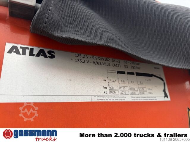 Kipper LKW MAN TGS 18.400 4x2 BL, Intarder, Heckkran Terex