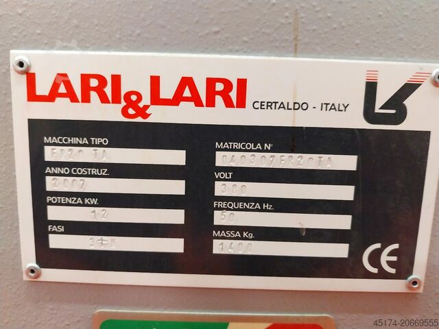 Maschine zur Herstellung von Türen LARI E LARI - ITALY FR 20 - TA