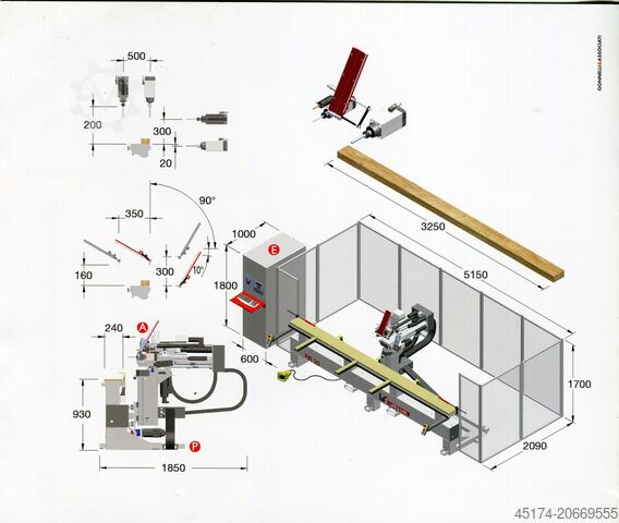 Maschine zur Herstellung von Türen LARI E LARI - ITALY FR 20 - TA