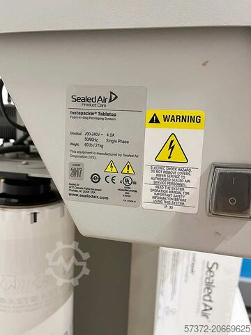 Schaumbeutelverpackungsmaschine Sealed Air Instapacker Tabletop