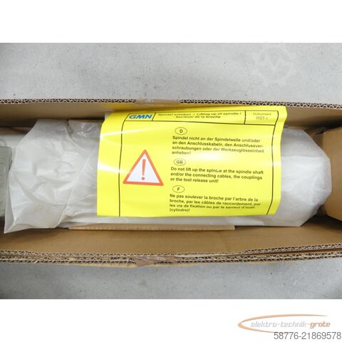 Component GMN TSE 60 du X 315 1,8kW 6000rpm m. Georgii Kobold KOD 526/XF/W/S215/X ungebr.