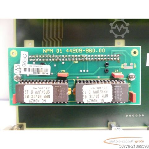 Component Grundig NPM .00 Platine SN: 3468000411