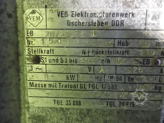 Electro-hydraulic lifting device VEM EB20/50C12I