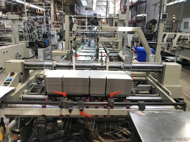 Folding carton gluing machine VEGA Pegasso 145 Matic