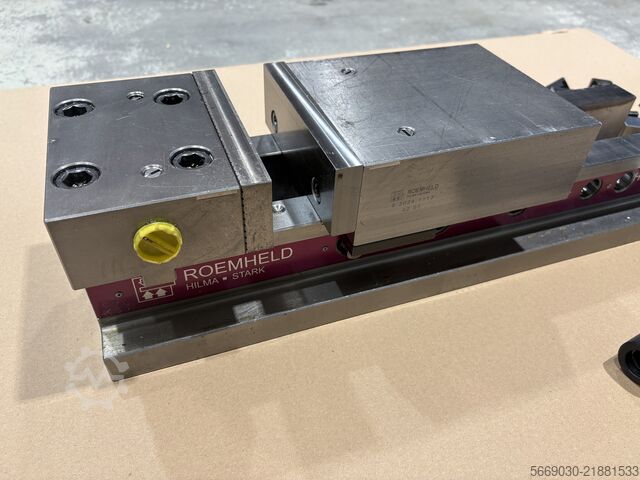 Machine vice precision clamp Roemheld Hilma EL 160 CNC