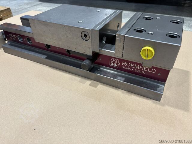 Machine vice precision clamp Roemheld Hilma EL 160 CNC