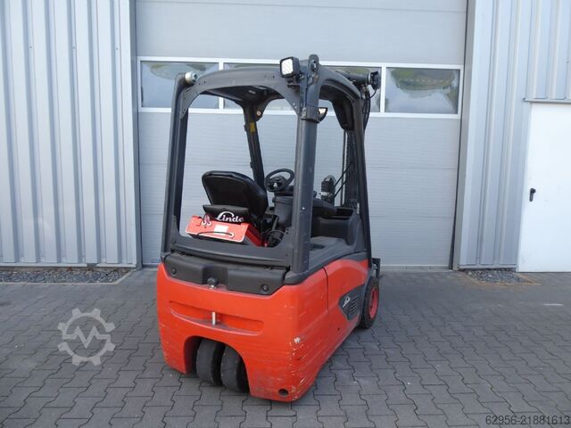 Electric 3-wheel forklift Linde E16C