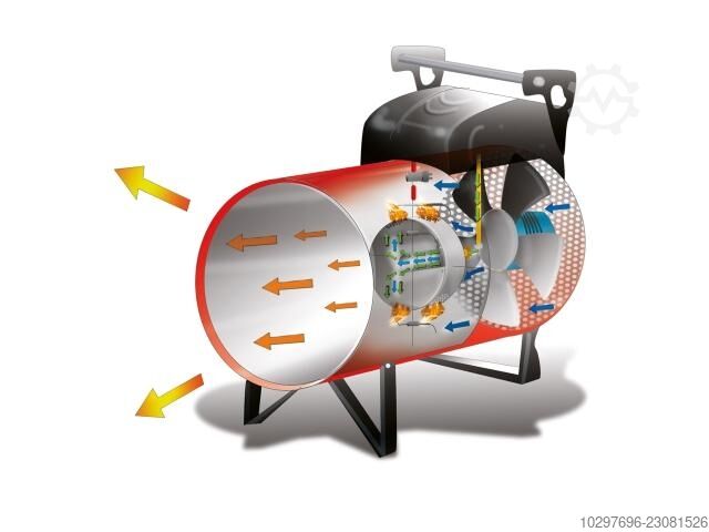 Gasheizer GP 45 A - 1 Stk Biemmedue Arcotherm 