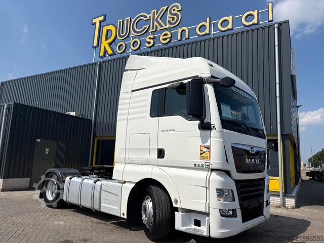 Standard tractor MAN TGX 18.470 + RETARDER + EURO 6 + 2x in stock