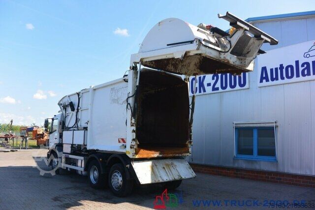 Garbage truck Mercedes-Benz Axor 2529 Faun Überkopf Frontlader 25 m³ 1.Hand
