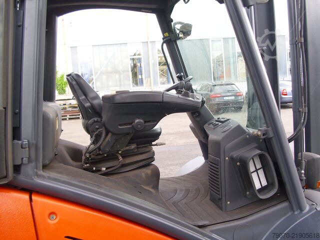 Front loader forklift Linde H50T-01-X394 - TELE -ZVG/SS - KABINE/HZG