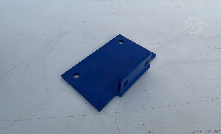 Hochregallager Palettenregal SSI Schäfer PR600 Typ: FT111 Fußplatte für 100 mm Rahmenprofil