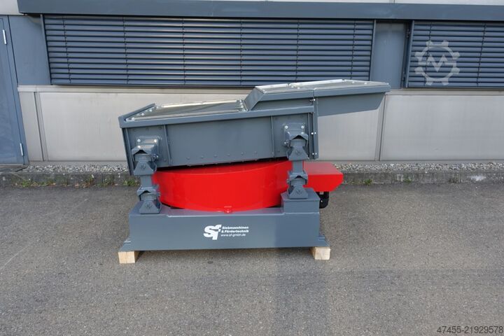 Screening machine | Oscillating Screen S&F GmbH - Siebmaschinen u Fördertechnik ASM-200