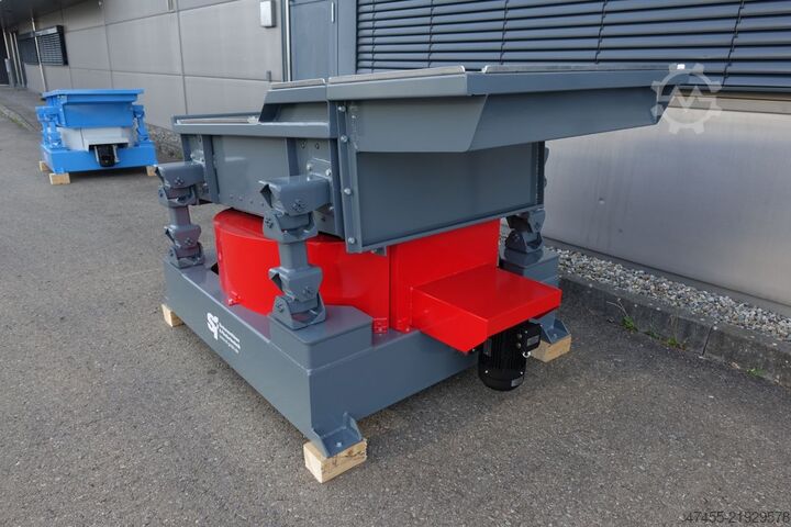 Screening machine | Oscillating Screen S&F GmbH - Siebmaschinen u Fördertechnik ASM-200