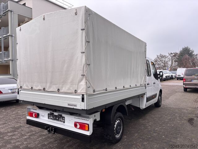Transporter mit Pritsche & Plane Renault Master 3,5T Plane*Allrad*Klima*1.Hand*