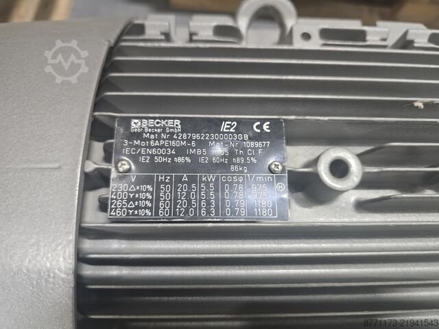 Vacuum pump Becker VTLF 2.250