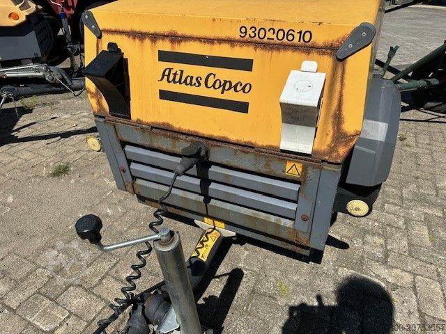 Anhänger ATLAS Atlas-Copco XAS 37, Kompressor, 7bar, Kubota