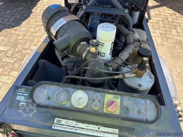 Anhänger ATLAS Atlas-Copco XAS 37, Kompressor, 7bar, Kubota