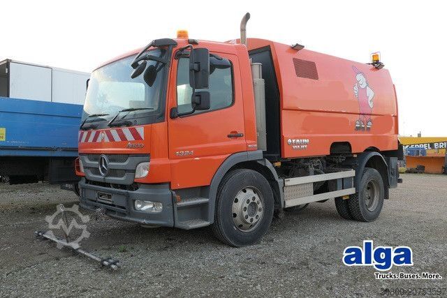 Kehrmaschine MERCEDES-BENZ 1323 L Atego 4x2, Faun Vaajet 6 R, Wassertank