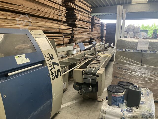 Optimization cross cut line WEINIG Dimter OPTICUT S75-4