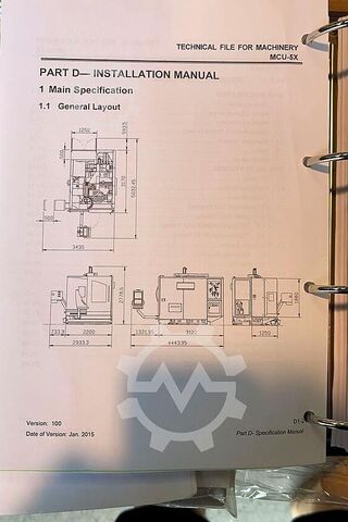 Vertical machining center Microcut MCU-5X