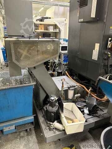 Swing pallet vertical machining center Hyundai WIA i-Cut 380 MD