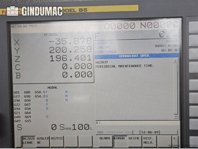 VERTIKALES BEARBEITUNGSZENTRUM FANUC Robodrill α-D21LiA5