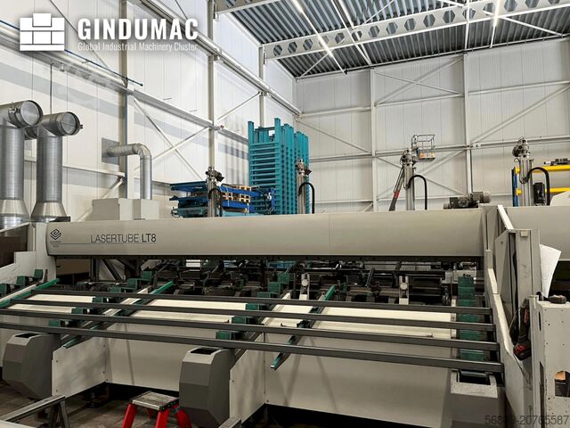 Rohrschneidemaschine BLM Adige LT8 4kW Co2