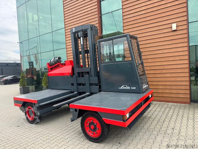 Side loader forklift Linde S40 // LPG // Only 1550 hours