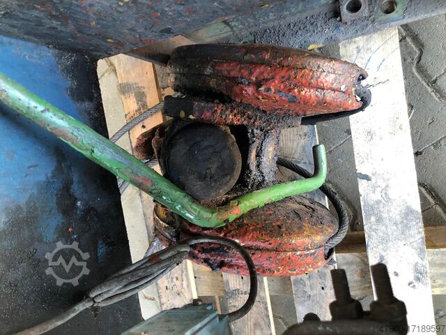 Seilzug Hubwerk Kran Hallenkran Demag P Hubwerk Hubwerk 6300KG 6,3to P416 H7 HUB 3,5m Kran 400V 50Hz