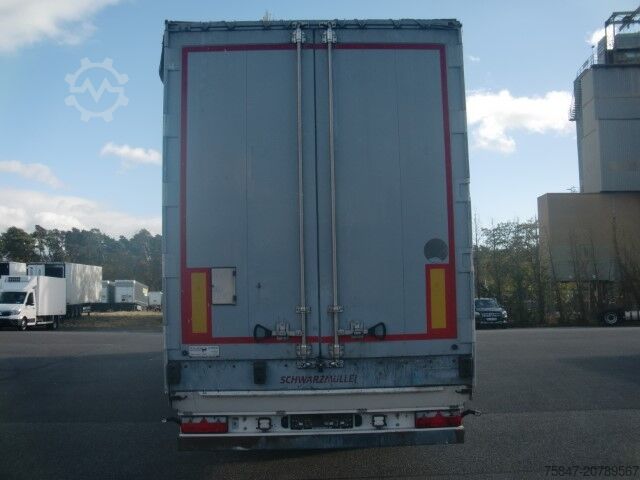 Walking floor semitrailer Schwarzmüller J-Serie 91m³ Cargofloor 10mm Bremsen neu